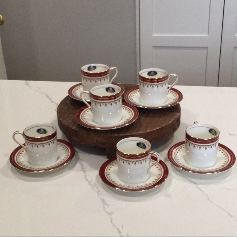 Demitasse cup & saucer, Ansley